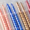 Colorful spiral birthday party candle set, Christmas scented LED candles Application Scenario